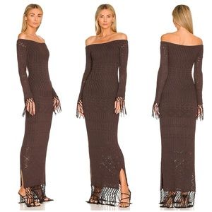 SOLD OUT $228 HOUSE HARLOW CROCHET MAXI DRESS FREE PEOPLE REVOLVE ANTHROPOLOGIE